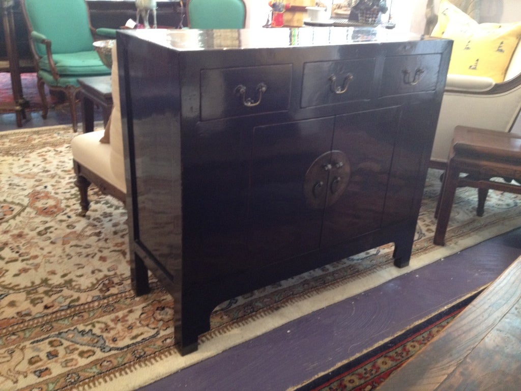 Elm Chinese Cabinet/Buffet
