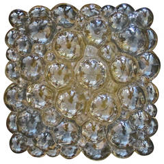 Vintage "Bubble" Glass Sconce