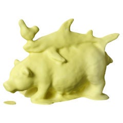 THE GATHERING 2 (PIG)-CERAMIC-SIGNED ED 30/100 BY BERTJAN POT