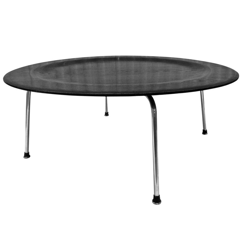 EARLY DISH TOP COFFEE TABLE  - By Charles Eames