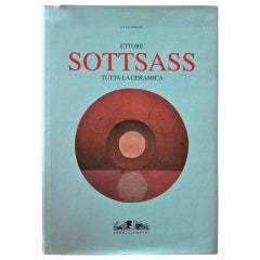 BOOK ETTORE SOTTSASS-TUTTA LA CERAMICA-HARDCOVER