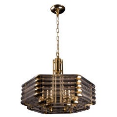 Glass Tubes Chandelier