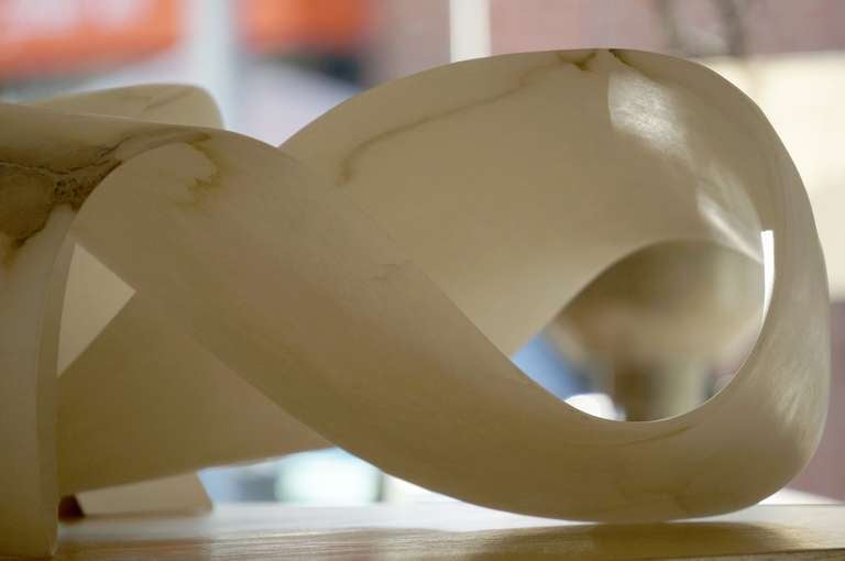 Great White Alabaster Sculpture 5