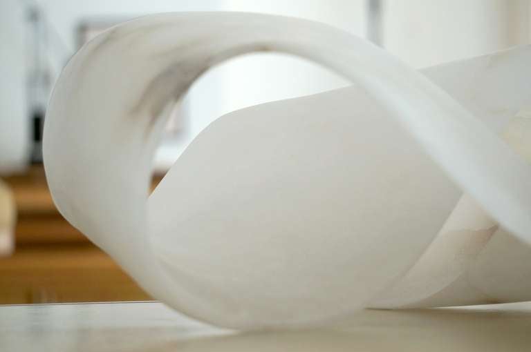Great White Alabaster Sculpture 3