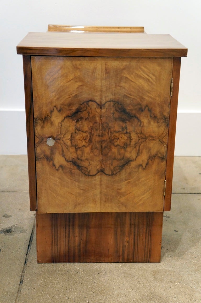 Art Deco Walnut Cabinet For Sale 4