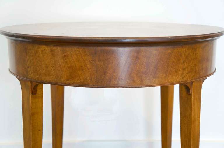 American Refined Round Occasional Table