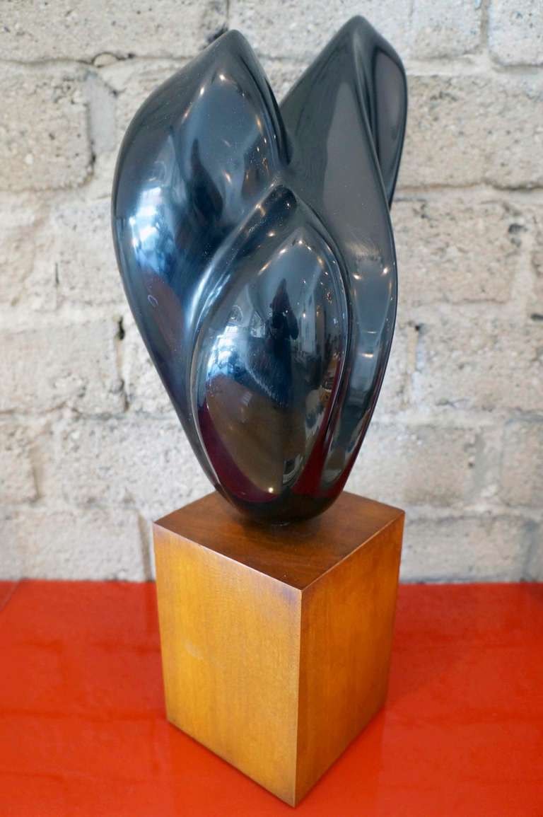 clay and resin sculpture