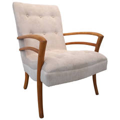 American Sabre Leg Armchair