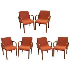 Six Bill Stephens Dining Chairs