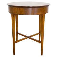 Refined Round Occasional Table