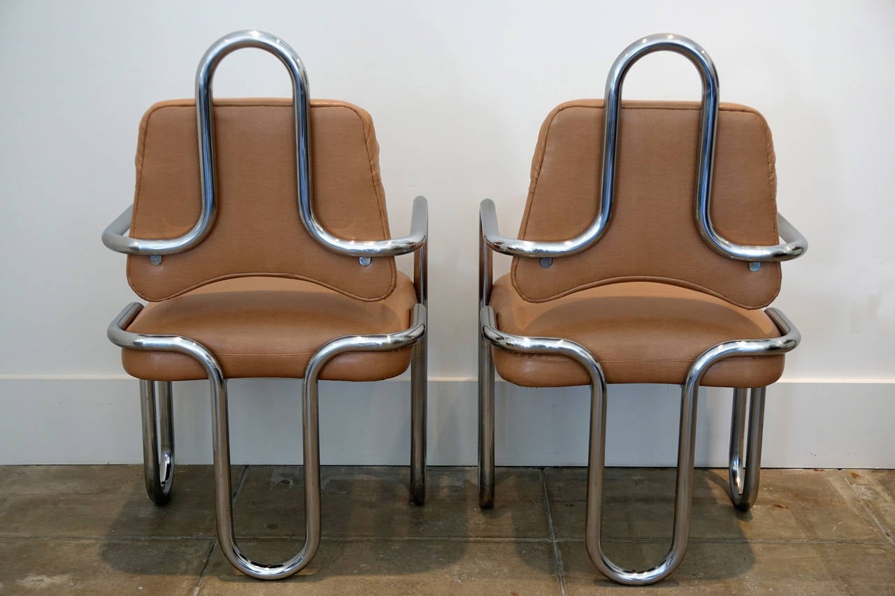 French Pair of Kwok Hoï Chan Chairs