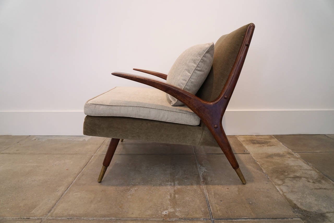 Mid-Century Modern Lounge Chairs by Karpen of California