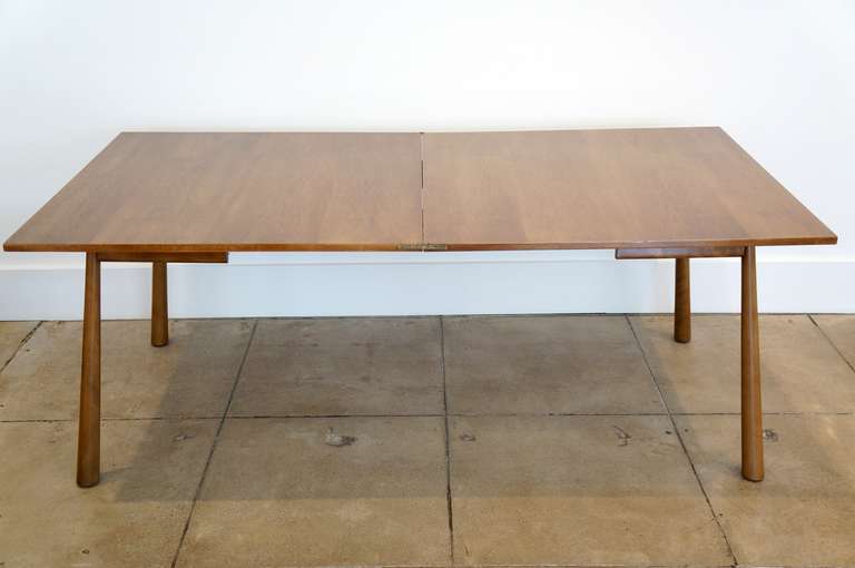Terence Harold Robsjohn-Gibbings Fliptop Table In Excellent Condition For Sale In Los Angeles, CA