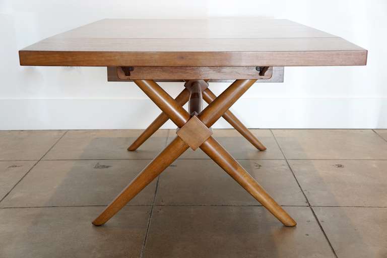 Terence Harold Robsjohn-Gibbings Drop Leaf Table In Excellent Condition In Los Angeles, CA