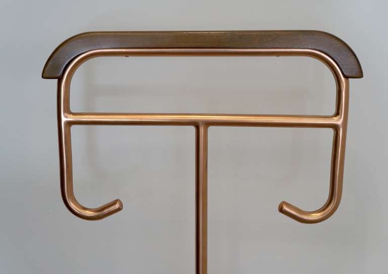 20th Century Modernist German Copper Plated Valet For Sale