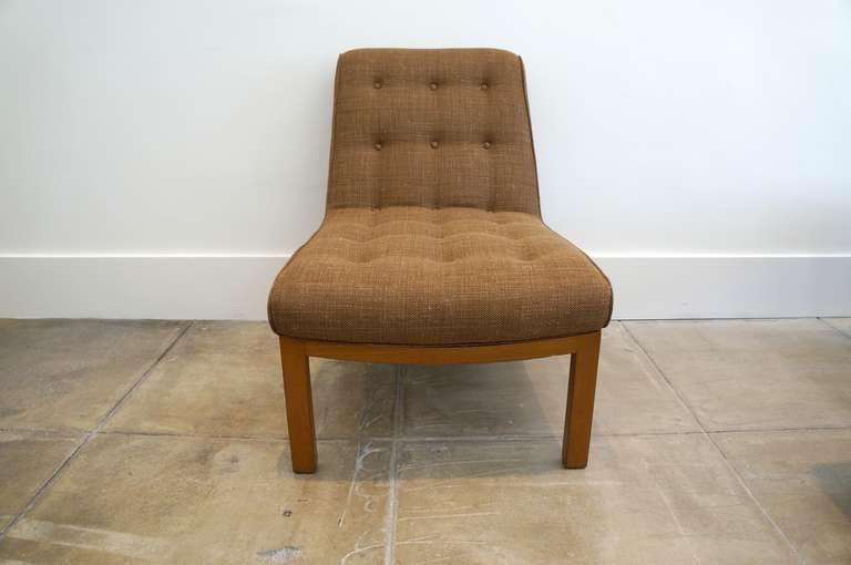 American Edward Wormley Slipper Chair # 5000A