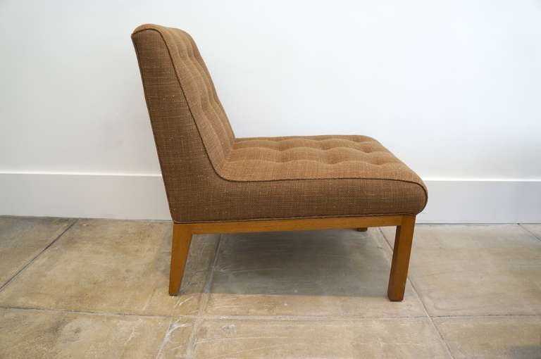 Edward Wormley Slipper Chair # 5000A In Good Condition In Los Angeles, CA