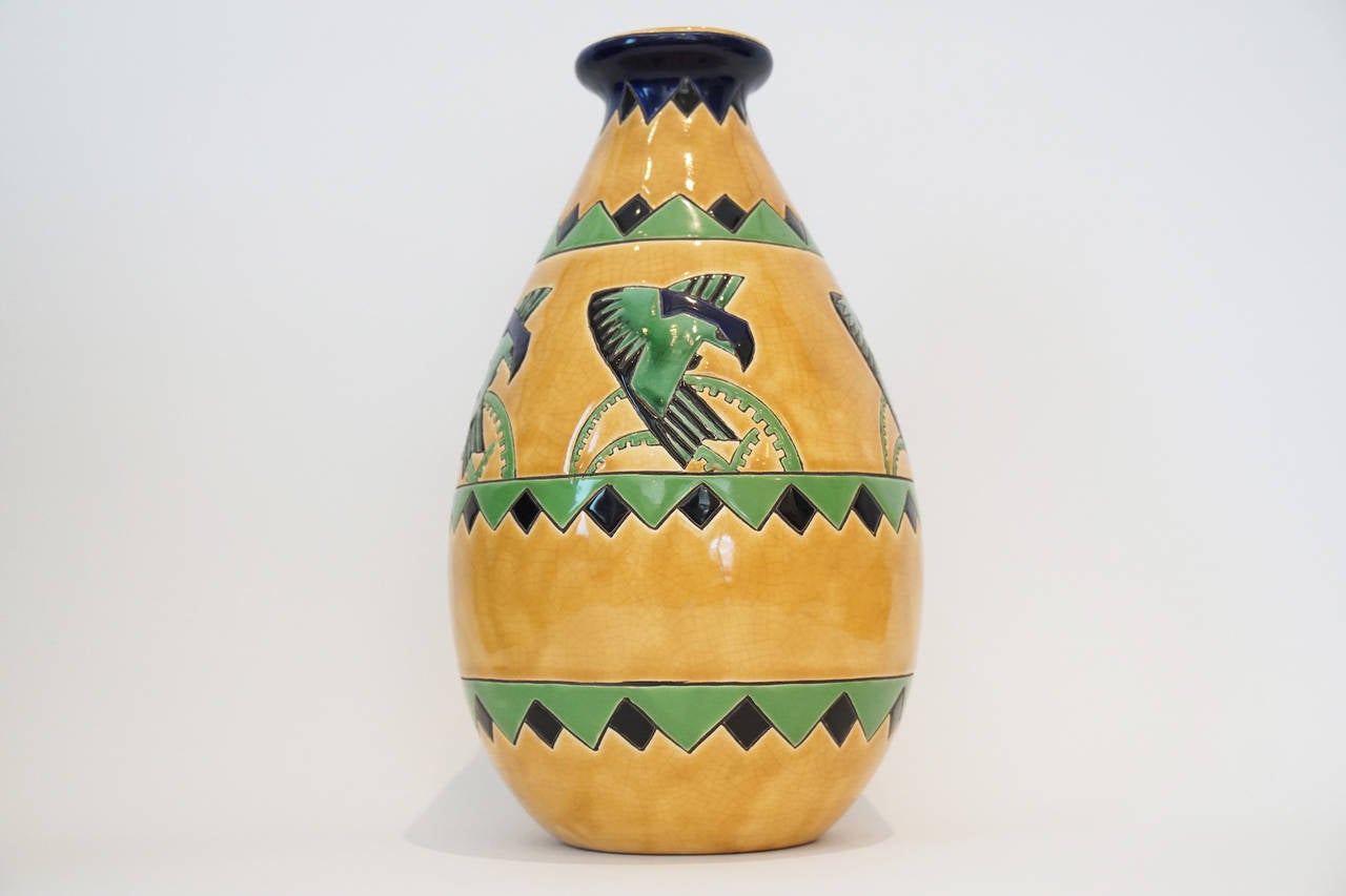Very rare vase with 