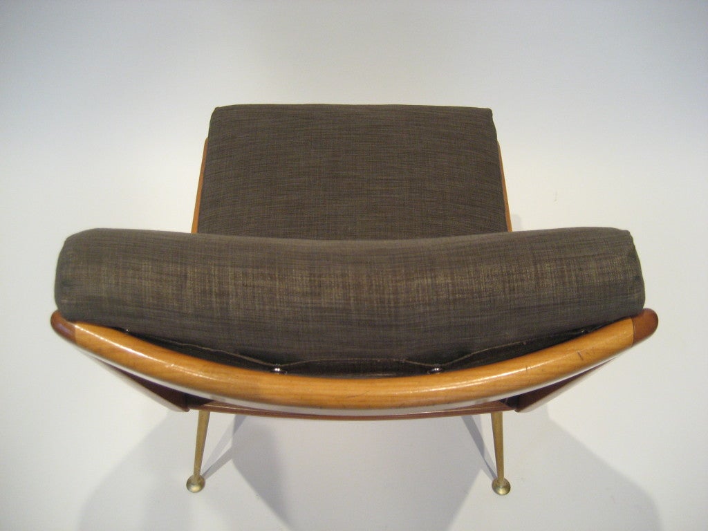 Pair of Modernist Boomerang Chairs 1