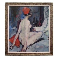 Vintage Nude With Fez