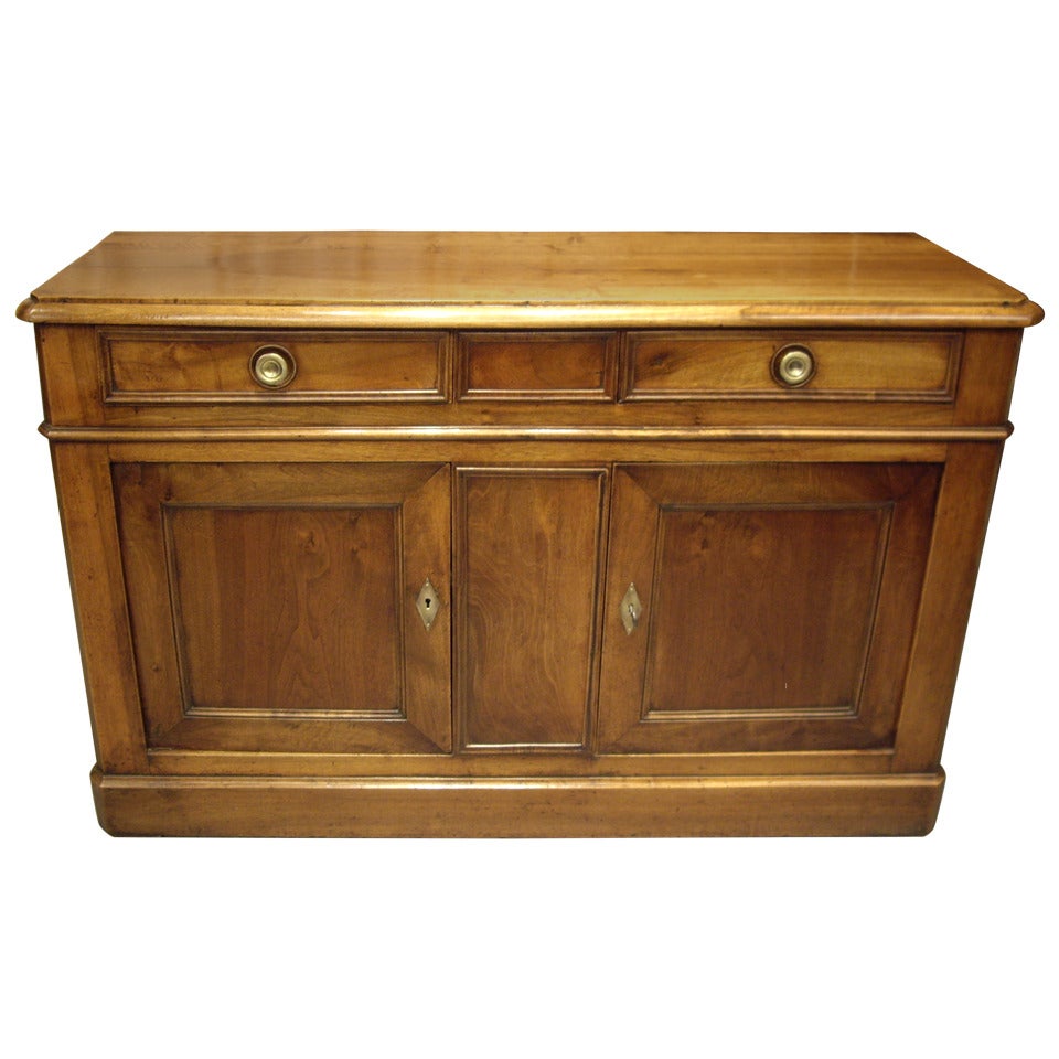 Early 19th Century French Walnut Buffet