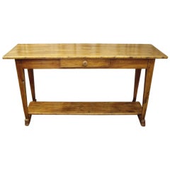 Narrow 19th c French Provincial Table
