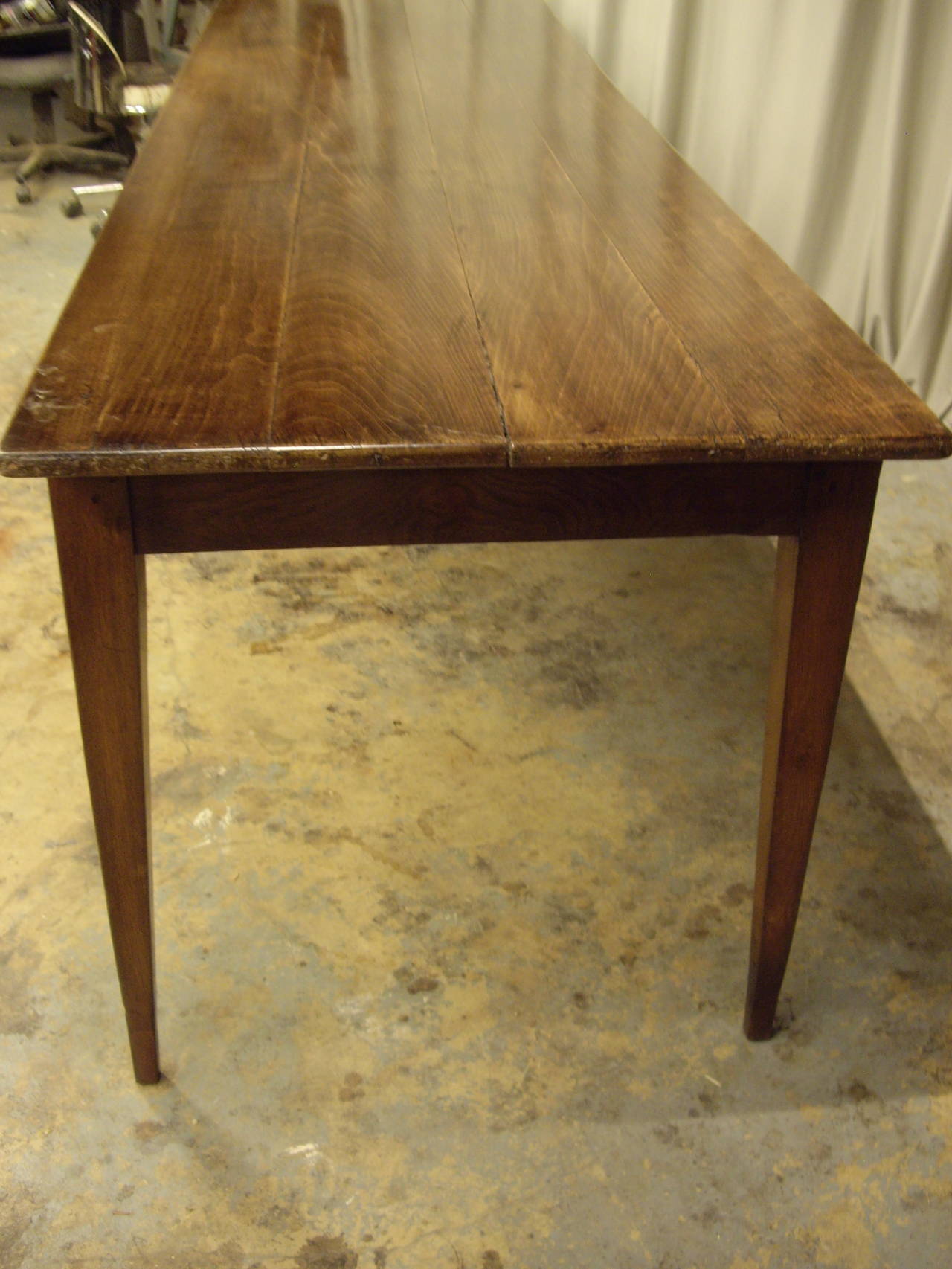 19th Century French Farm Table In Good Condition For Sale In New Orleans, LA