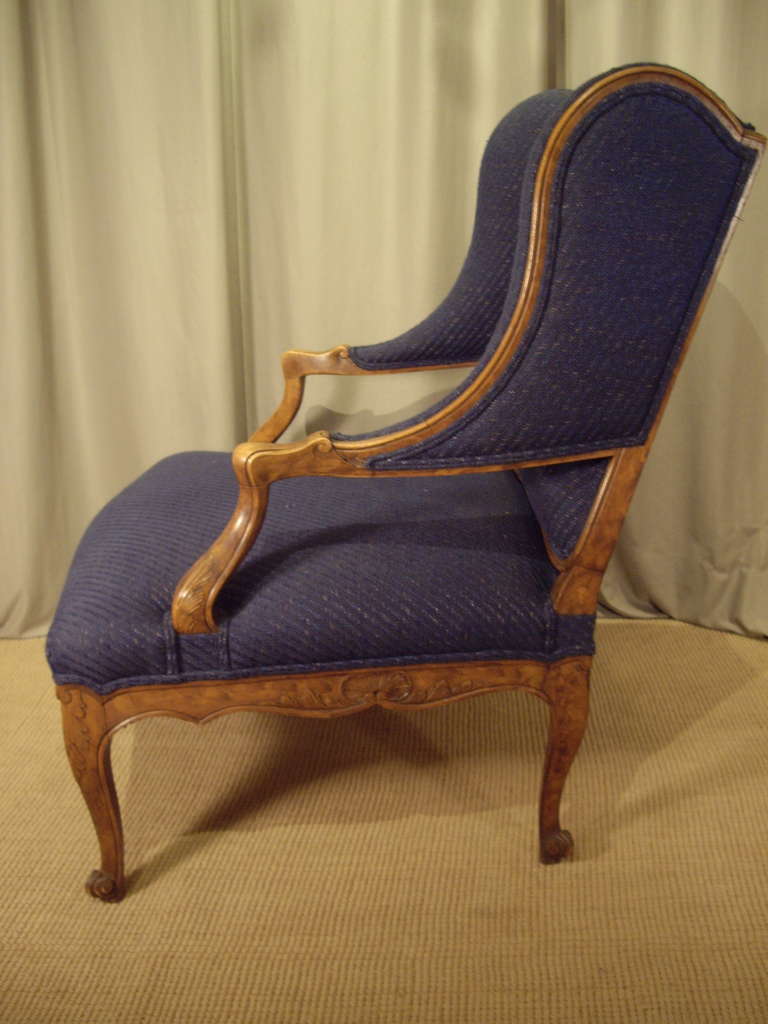 Late 20th Century French Regence Style Vintage Arm Chair