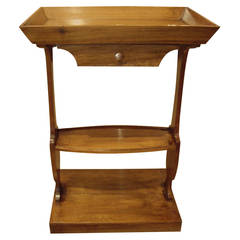 Antique French Provincial Louis Philippe Style Tray Top Table