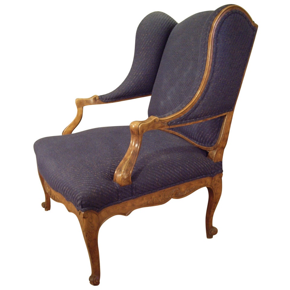 French Regence Style Vintage Arm Chair