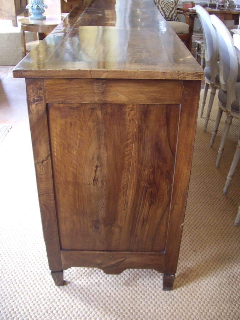 Early 19th Century French Walnut Enfilade In Excellent Condition In New Orleans, LA