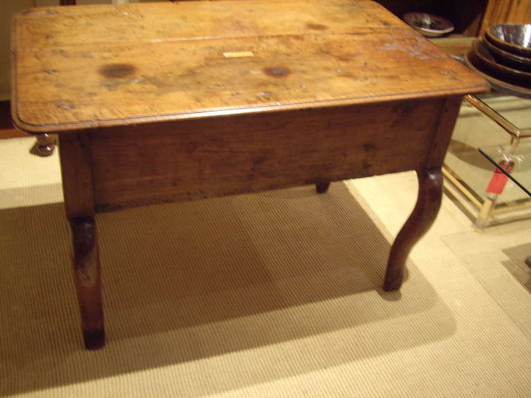 19th Century French Provincial Walnut Table
