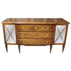 French Antique Neoclassical Style Sideboard