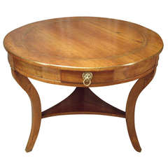 French Neoclassical Center Hall Table