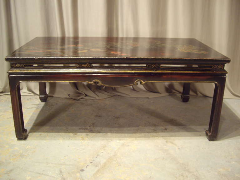 Painted Chinoiserie Coffee Table