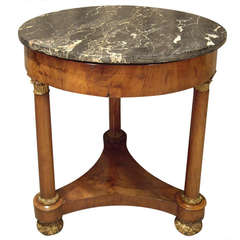 Early 19th Century Italian Walnut Gueridon