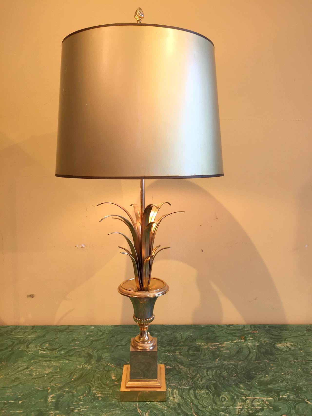 Vintage Brass French Jansen Lamp 1