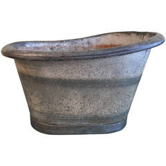 Early 19th Century French Tole' Foot Bath