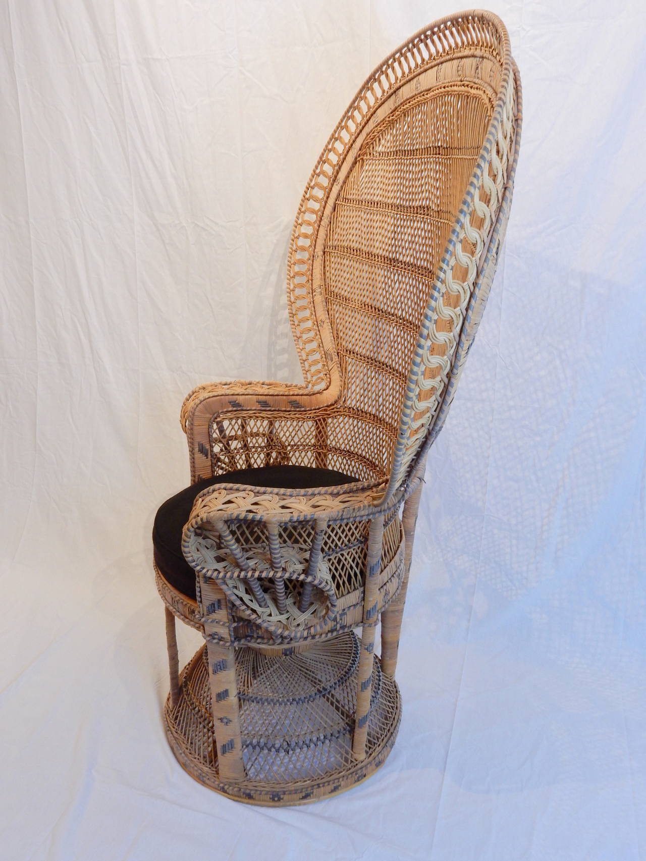 European Vintage Emmanuelle Peacock Chair