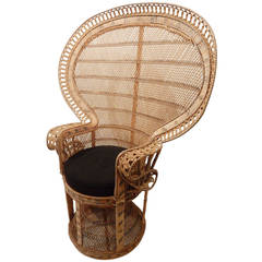 Vintage Emmanuelle Peacock Chair