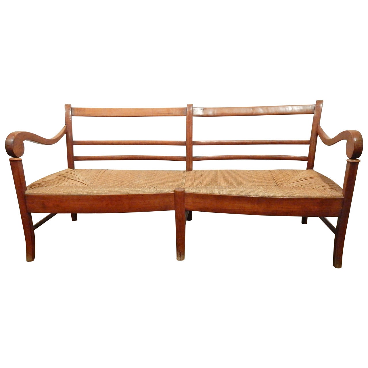 19th Century French Provincial Banquette For Sale