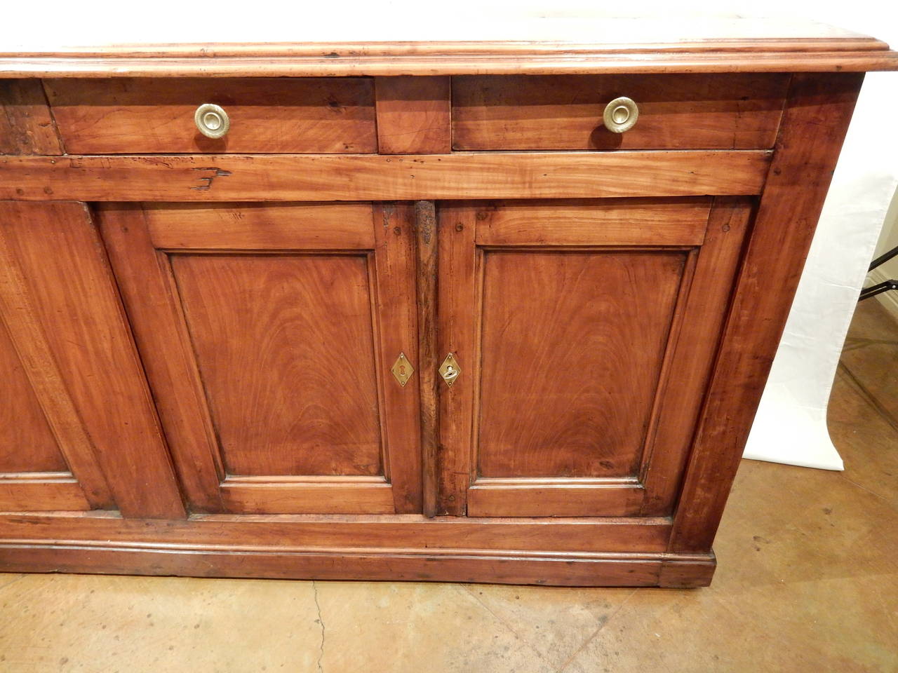 Narrow 19th Century French Enfilade In Good Condition In New Orleans, LA