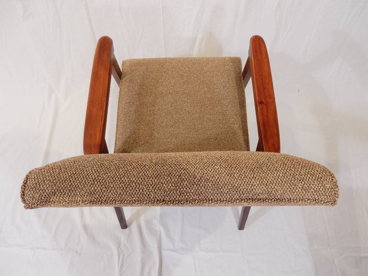 Pair of Vintage Armchairs, French, 1950s For Sale 1