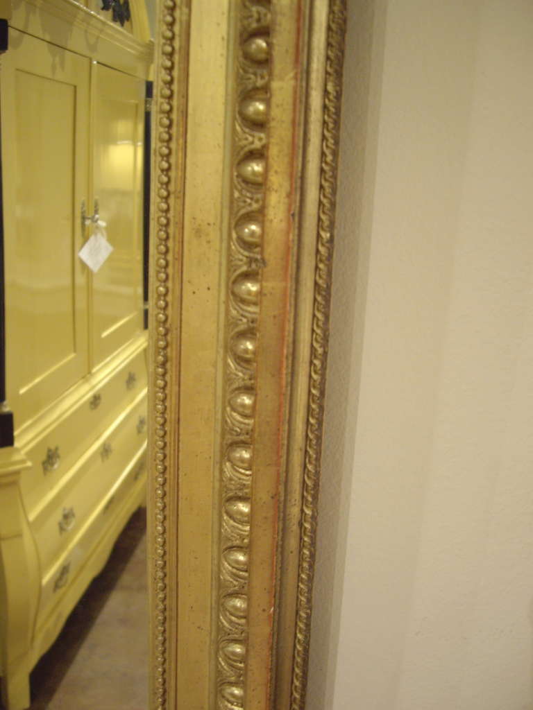 Pair of 19th Century French Gilt Mirrors For Sale 1