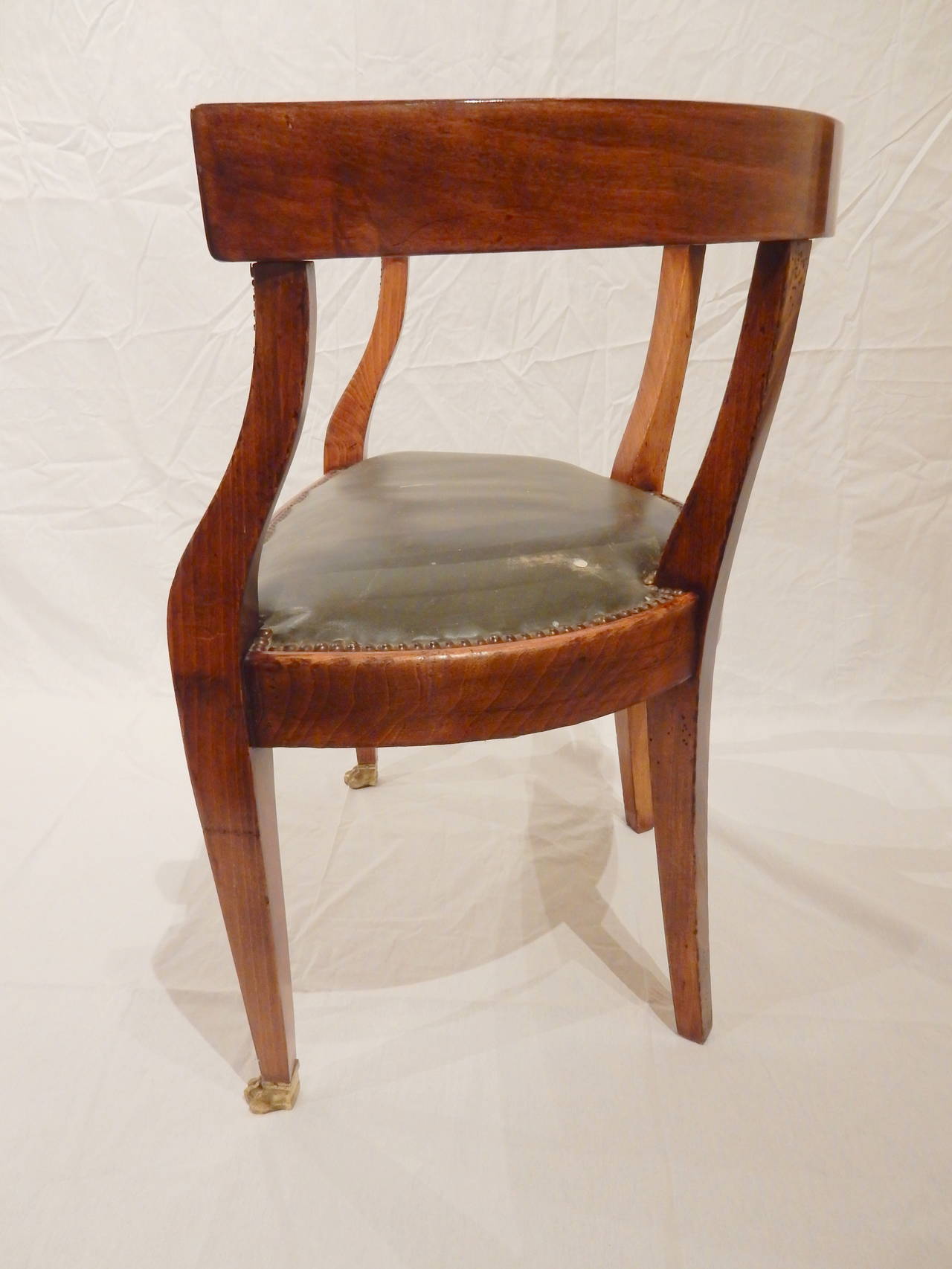 European Late 19th Century Desk Chair For Sale