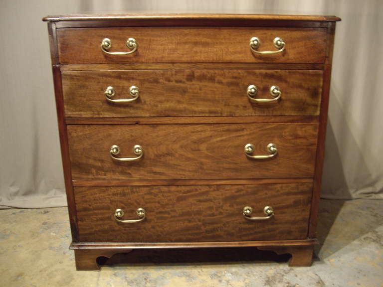 19th Century English Four Drawer Chest In Excellent Condition In New Orleans, LA