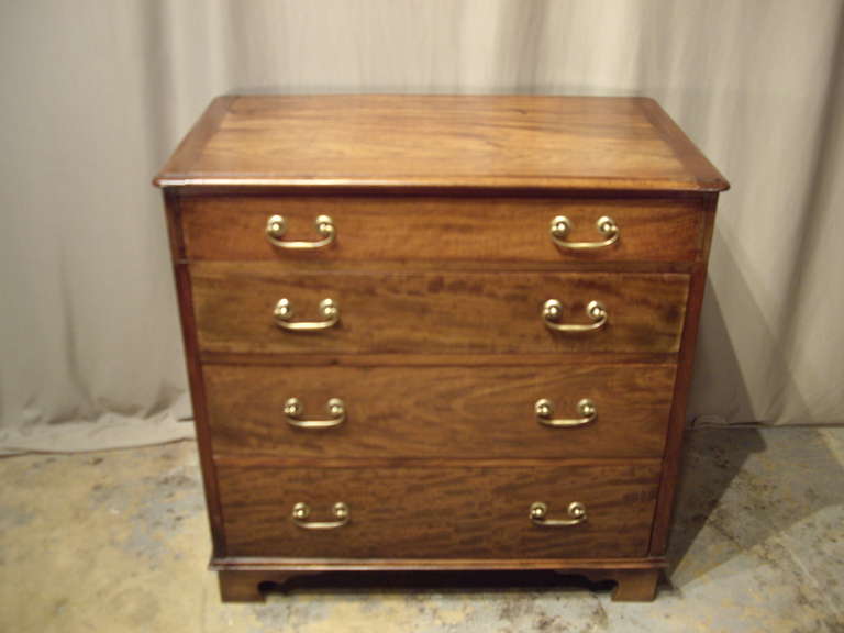 19th Century English Four Drawer Chest 4