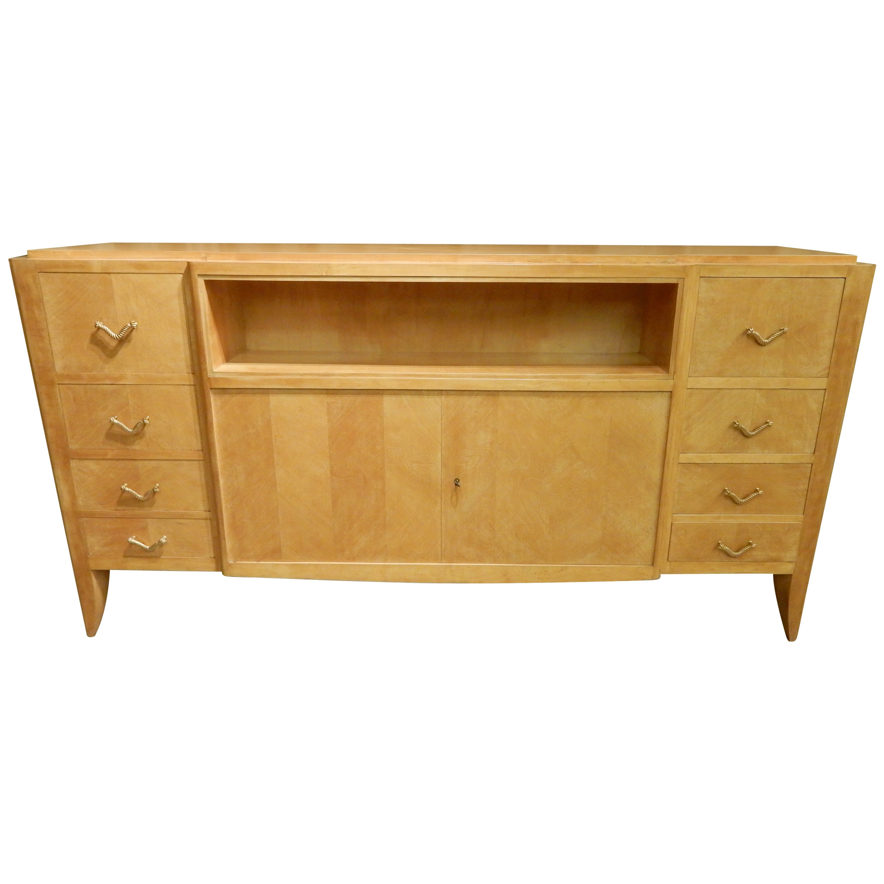 French Mid-Century Modern Sideboard For Sale