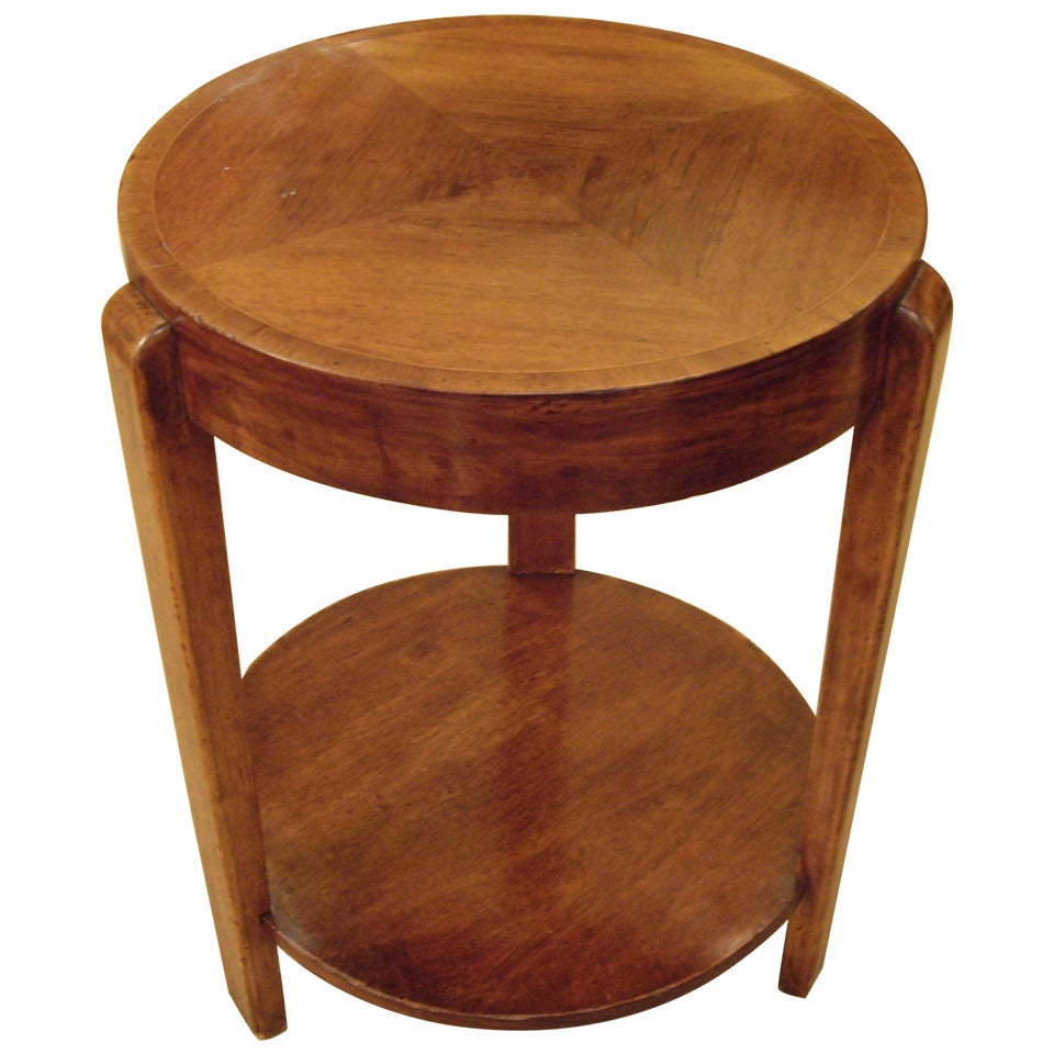 Small Round Art Deco Table