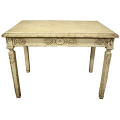 Painted Directoire Style Table